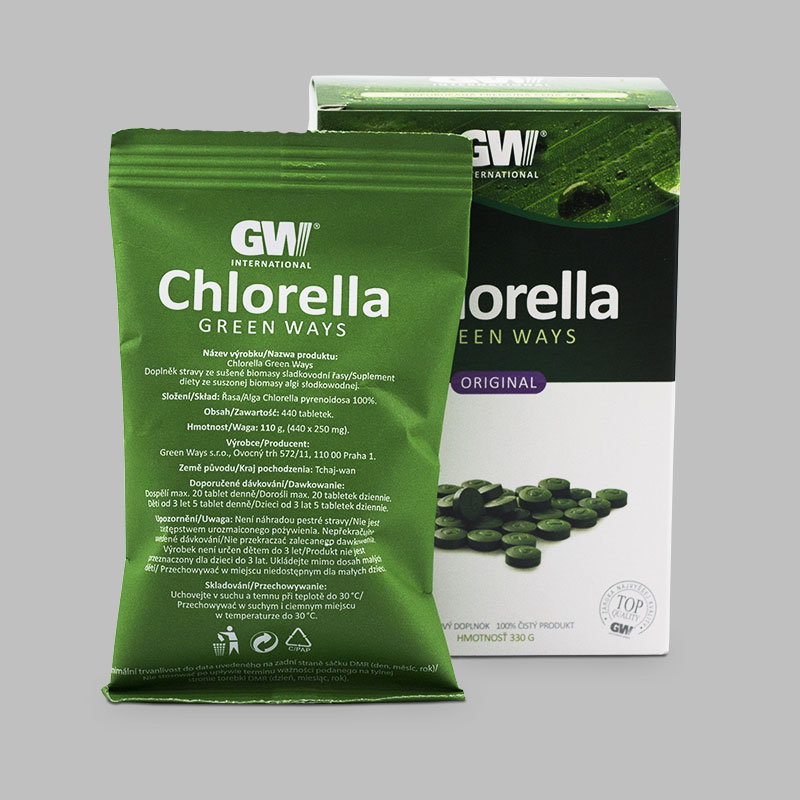 BIO CHLORELLA Green Ways v tabletách (330 g)